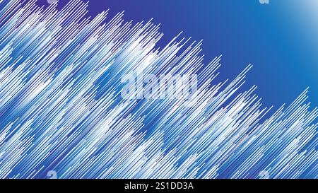 blue lines abstract background design. Stock Vector