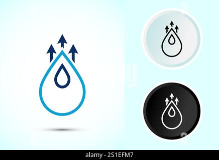Quick dry icon design illustration. Fast dry cleaning service sign Stock Vector