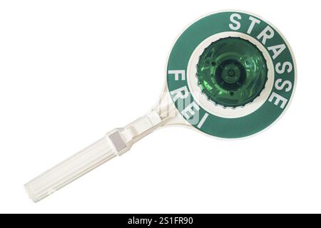 Fire trowel on a white background Stock Photo