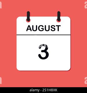 3 august 2024 Stock Vector Images - Alamy