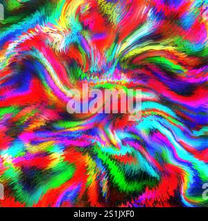 An original, graphic designed abstract art image Stock Photo