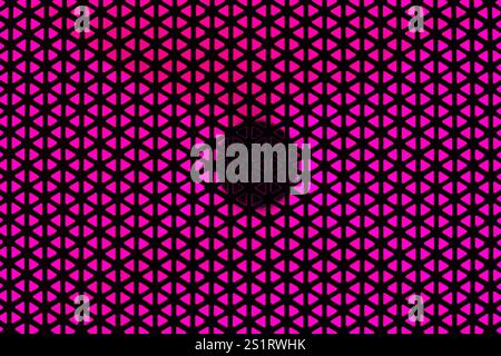 RGB Light Speaker Protective Cover Texture on Pink Background Stock Photo