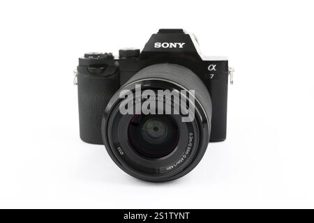 WETZLAR, Germany - 2022-05-04: Mirrorless Camera Alpha - A7 from SONY Stock Photo