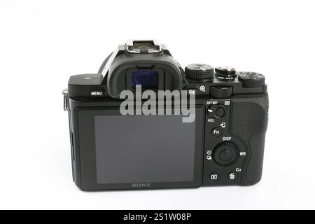 WETZLAR, Germany - 2022-05-04: Mirrorless Camera Alpha - A7 from SONY Stock Photo