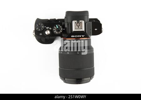 WETZLAR, Germany - 2022-05-04: Mirrorless Camera Alpha - A7 from SONY Stock Photo