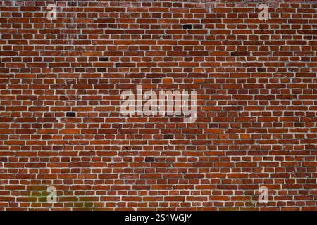 Brick wall background texture. Textured background of brick wall. Classic background. Wall from brick background. Brick grunge. Stock Photo