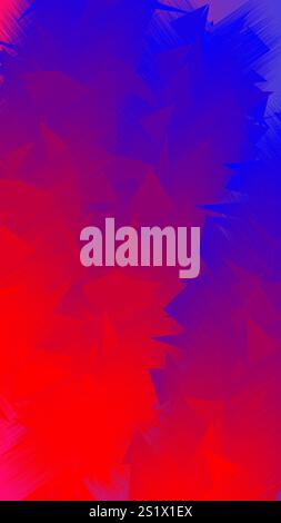 Abstract vertical background wallpaper with blue red pink color brush paint Stock Vector