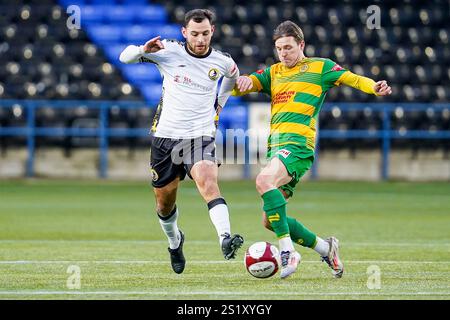 Widnes, UK. Saturday 4th January 2025, Northern Premier League Division One West, Widnes FC Vs Runcorn Linnets At DCBL Stadium, Credit James Giblin/Alamy Live News. Stock Photo