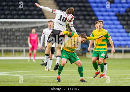 Widnes, UK. Saturday 4th January 2025, Northern Premier League Division One West, Widnes FC Vs Runcorn Linnets At DCBL Stadium, Credit James Giblin/Alamy Live News. Stock Photo