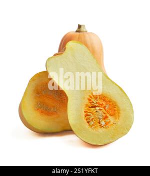 Autumn background. pumpkins. Thanksgiving. Autumn fall pumpkin. Various colorful pumpkins on white background. Cooking pumpkin pie, latte, cookies for Stock Photo