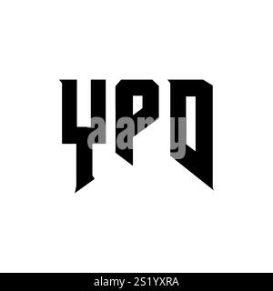 YPD letter logo design for technology company. YPD logo design black ...