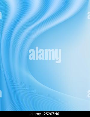 Blue wavy background. Business Template Stock Vector