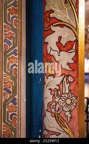 Flowers on the wall of Cathedral-Basilica of Our Lady of the Pillar ...