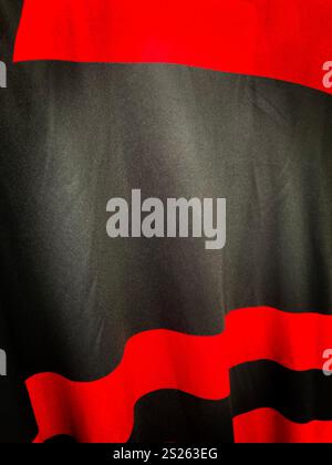 Close up photo of generic sports shirt. Can be used as graphic template Stock Photo
