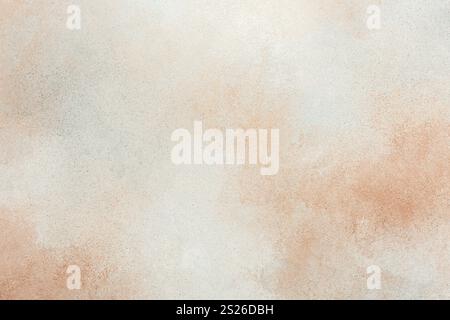 Abstract soft beige and gray background with a subtle texture, perfect for adding copy space and elegant design elements, top view and copy space Stock Photo