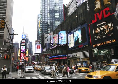 USA, New York, Street scene, North America Stock Photo