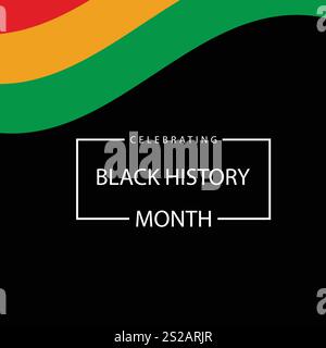 Celebrating Black History Month 2025 Stock Vector