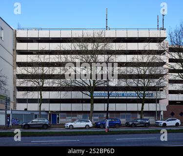 Parkhaus Große Reichenstraße, Hamburg, Germany Stock Photo