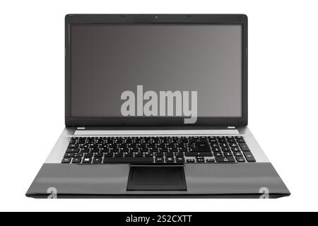 Notebook isolated on white background Stock Photo