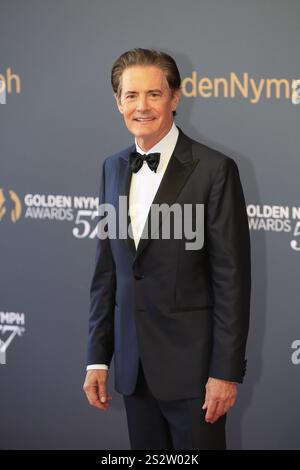 Kyle MacLachlan, leading actor in the series Twin Peaks, Nymphes d'Or award ceremony, 57th Festival de Television de Monte-Carlo, TV Festival Monte-Ca Stock Photo