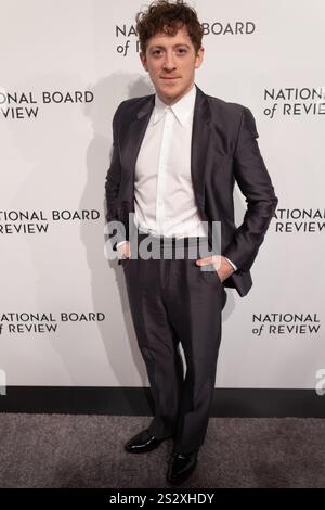 New York, United States. 07th Jan, 2025. Ethan Slater arrives on the red carpet for the National Board of Review Gala 2025 at Cipriani 42nd Street in New York City on Tuesday, January 7, 2025. Photo by Derek French/UPI Credit: UPI/Alamy Live News Stock Photo