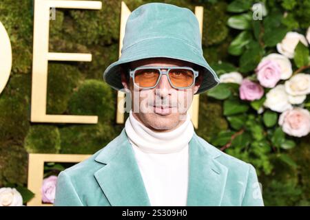 BEVERLY HILLS, LOS ANGELES, CALIFORNIA, USA - JANUARY 05: Jeremy Strong wearing Loro Piana arrives at the 82nd Annual Golden Globe Awards ceremony for excellence in film and American television productions of 2024 held at The Beverly Hilton Hotel on January 5, 2025 in Beverly Hills, Los Angeles, California, United States. (Photo by Xavier Collin/Image Press Agency) Stock Photo