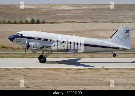 ESKISEHIR, TURKIYE - SEPTEMBER 22, 2024: Private Douglas DC-3A (2204 ...