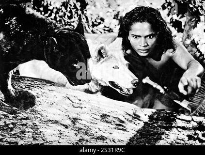 JUNGLE BOOK SABU AS MOWGLI     Date: 1942 Stock Photo