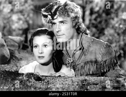 LAST OF THE MOHICANS RANDOLPH SCOTT     Date: 1936 Stock Photo