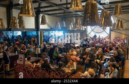 Café Campana in the Musee d'Orsay, Paris, France Stock Photo