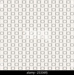 Abstract lines like a pipe seamless pattern Stock Vector