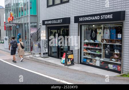 Brand Collect Secondhand Store in Harajuku Jingamae Tokyo Japan Stock Photo