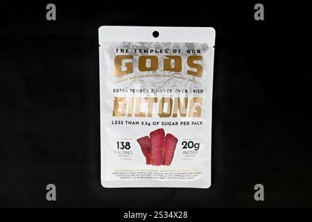 The Temples of our Gods Biltong – Wales, UK  – 12 December 2024 Stock Photo