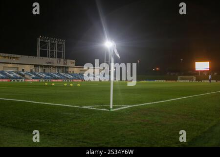 Hortaleza, Spain, 08th January, 2025: The Alfredo Di Stéfano Stadium during the 8th Round of the 2024-25 Liga F between Real Madrid CF and Levante UD on 08 January 2025 at the Alfredo Di Stéfano Stadium in Hortaleza, Spain. Credit: Alberto Brevers / Alamy Live News. Stock Photo