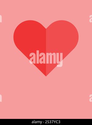 Background love valentine unique design abstract Stock Vector
