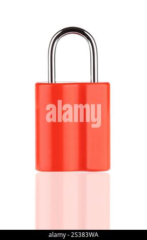 lock isolated on white background. lock on a white background Stock Photo