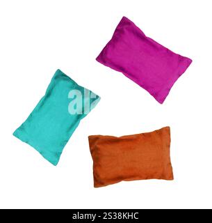 Pillows isolated on white background. Pillows on white background Stock Photo