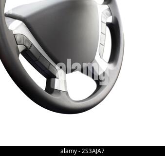wheel car close up isolated on white background. wheel car close up Stock Photo