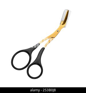 Scissors professional isolated on white background. Scissors professional Stock Photo