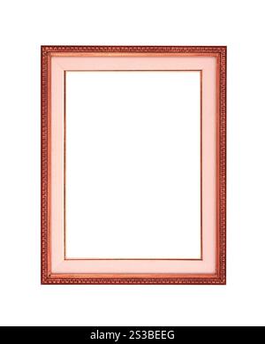 Picture frame isolated on the white background Stock Photo - Alamy