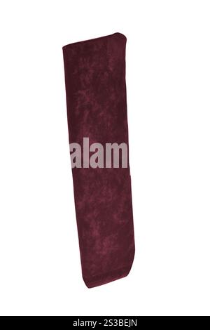 Red pouch on a white background. Black pouch on a white background Stock Photo