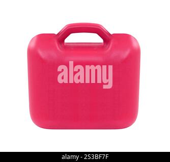 Red Plastic box. Green Plastic box Stock Photo