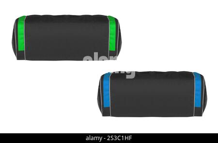 backpack isolated on white background. backpack, isolated over white Stock Photo