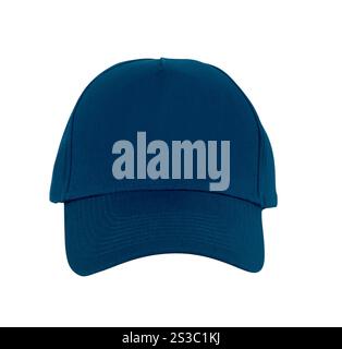 Close up of working peaked cap isolated on white background Stock Photo