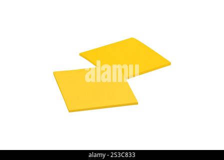 sticky post notes isolated Stock Photo