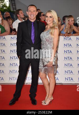 Martin Lewis and Lara Lewington attends the National Television Awards (NTA's) at the O2 in London, England. UK. Tuesday 6th September 2023 Stock Photo