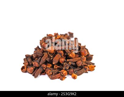 Cloves against a white background Stock Photo