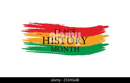 Celebrating Black History Month 2025 Stock Vector