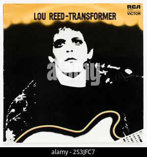 The cover of Transformer, 1972 album by Lou Reed on RCA Victor - EDITORIAL USE ONLY Stock Photo