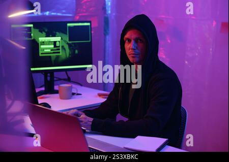 Developer Working With Computer System Stock Photo